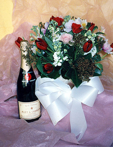 Champagne Bouquet Gift