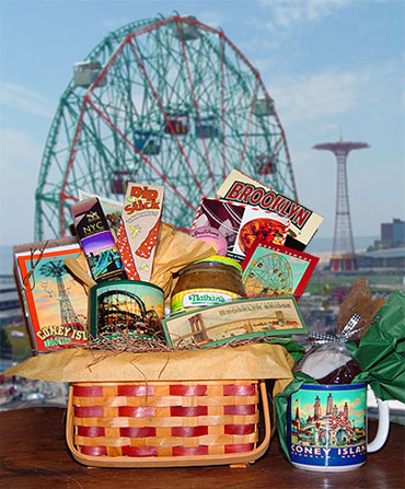 The Coney Island Themed Gift Basket
